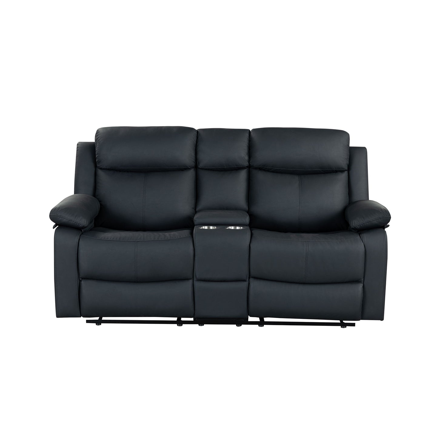 Blanche - Reclining Set With LED Lights With Pillow Top Arms
