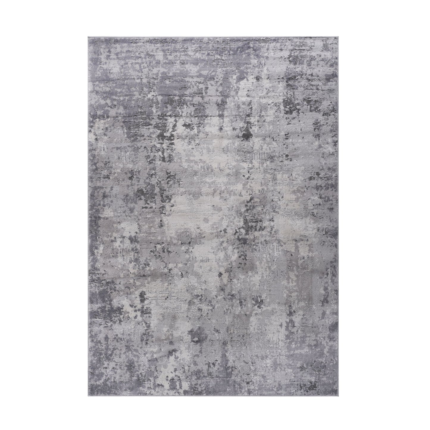 Marfi - 6' X 9' Abstract Area Rug - Light Gray