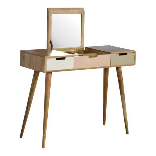 Gradient Dressing Table - Pink