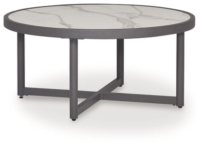 Ocean Beach - Round Cocktail Table - Gray