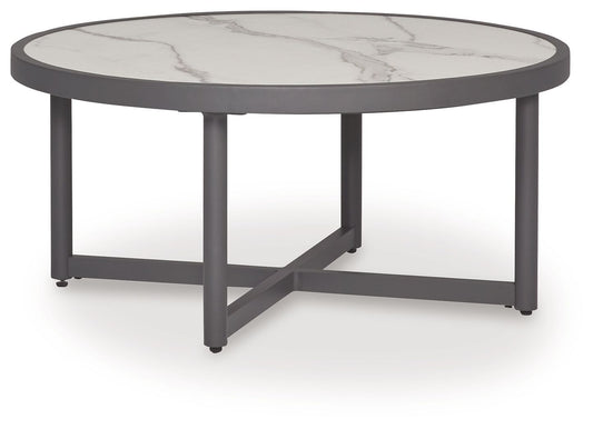 Ocean Beach - Round Cocktail Table - Gray