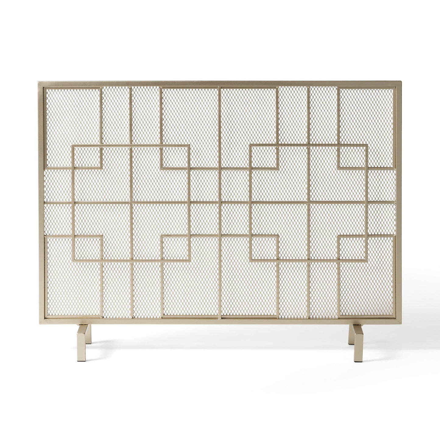 Dorothy - Modern Single Panel Iron Fire Screen