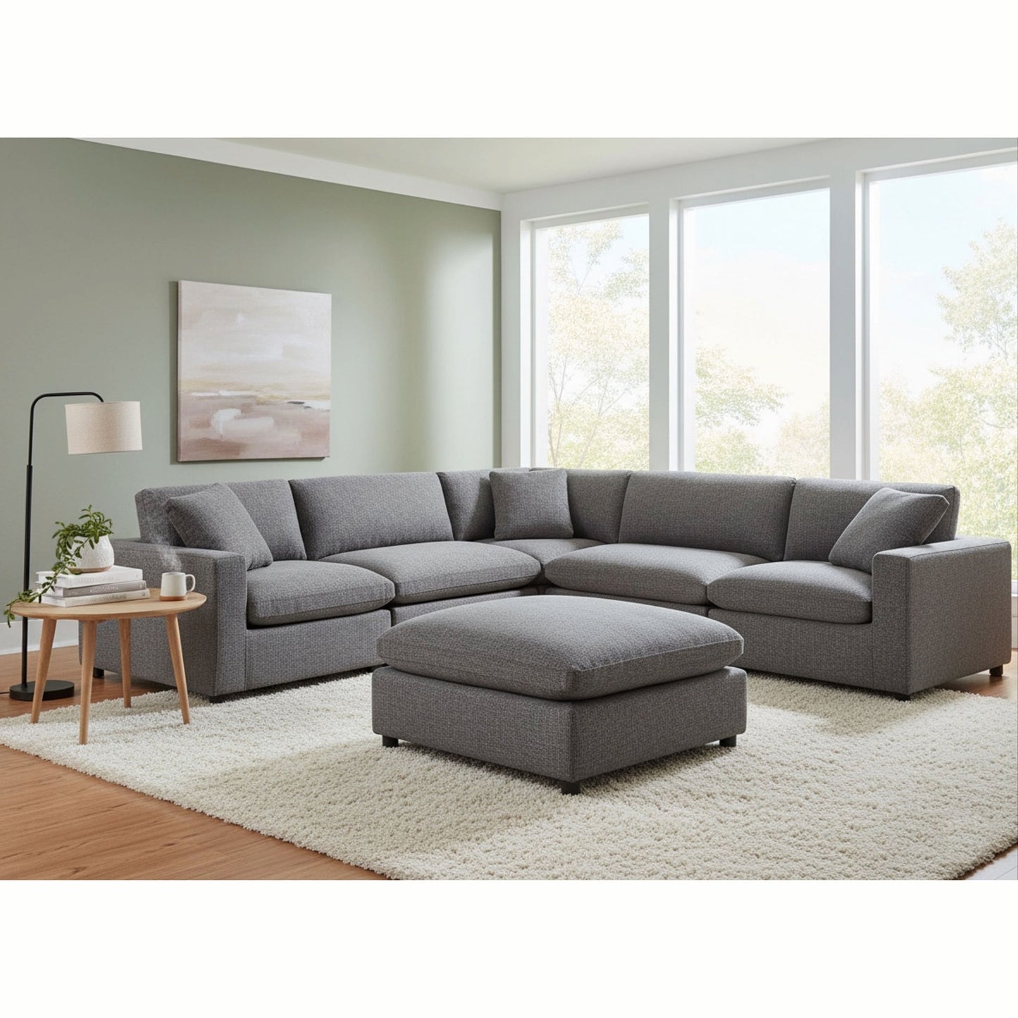 Cassandra - Sofa With Ottoman