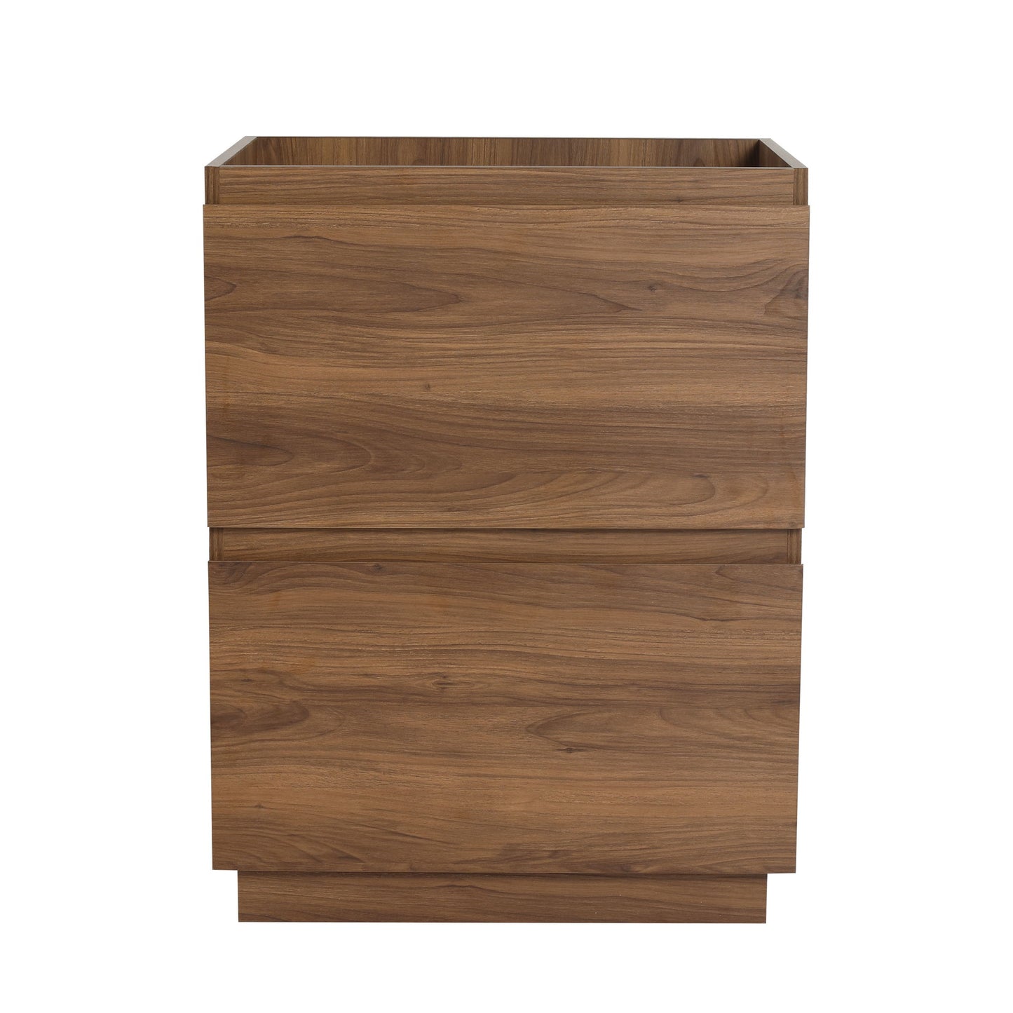 Modern Freestanding Bathroom Vanity Cabinet With Double Drawer