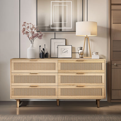 Modern 6 Drawer Storage Cabinet For Bedroom