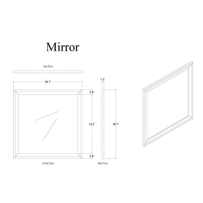 Rover - Mirror - Gray