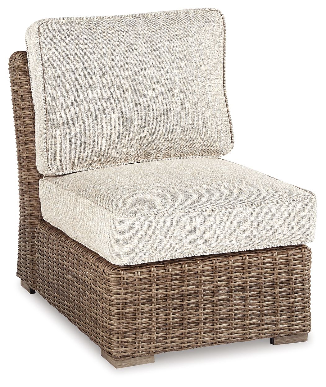 Beachcroft - Armless Chair w/Cushion - Beige