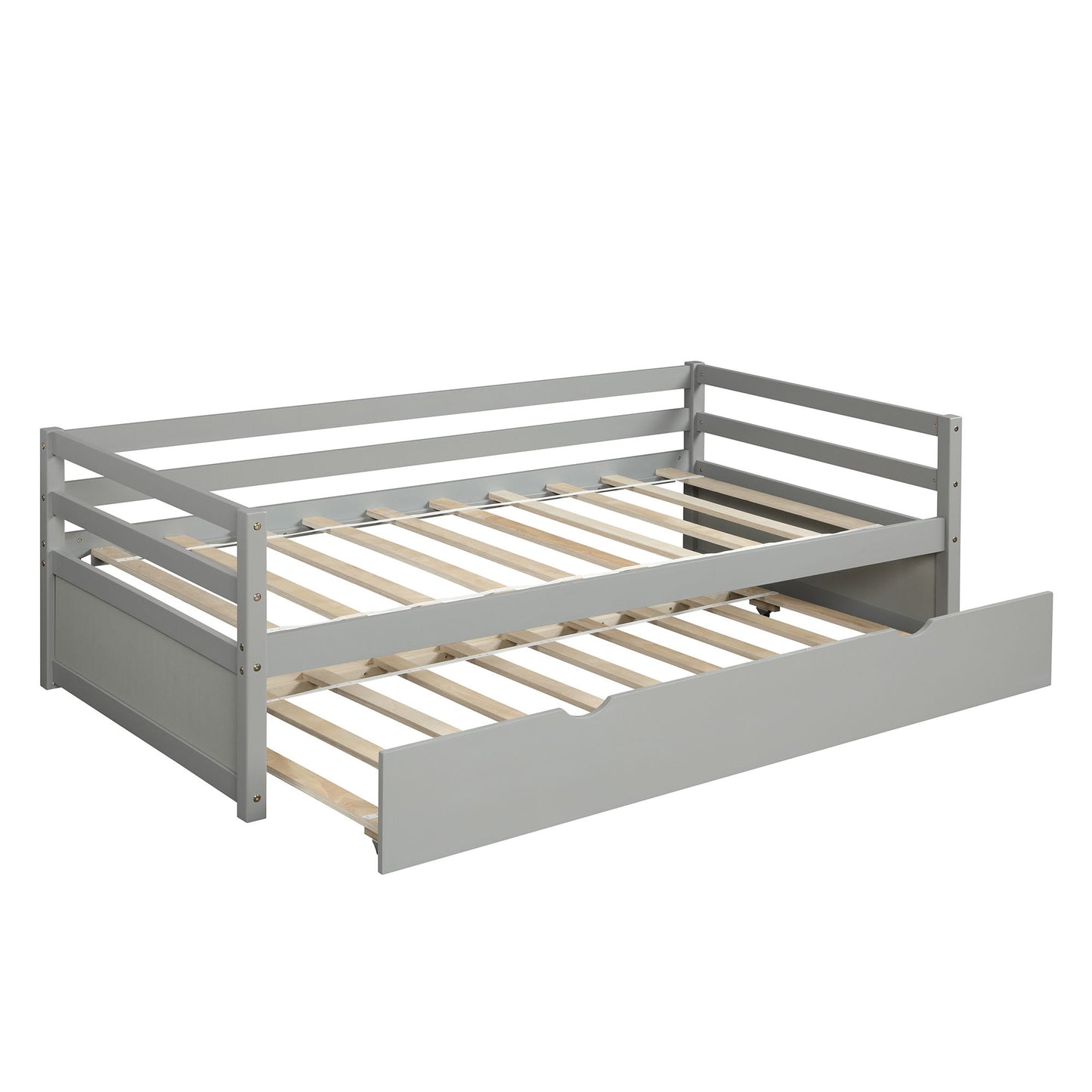 Twin Daybed With Trundle Frame Set