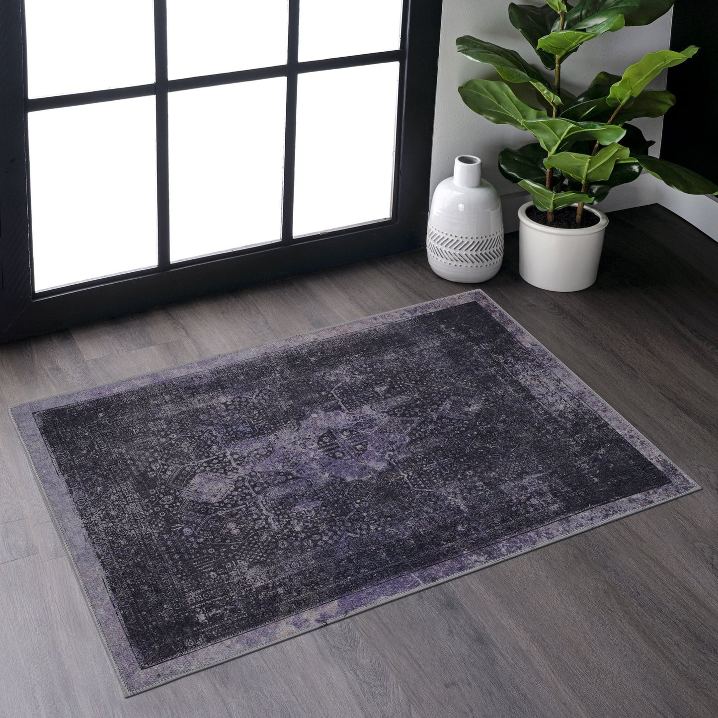 Maval - Washable Area Rug