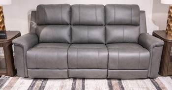 Bleckley - Anchor - Power Reclining Sofa With Adjustable Headrest