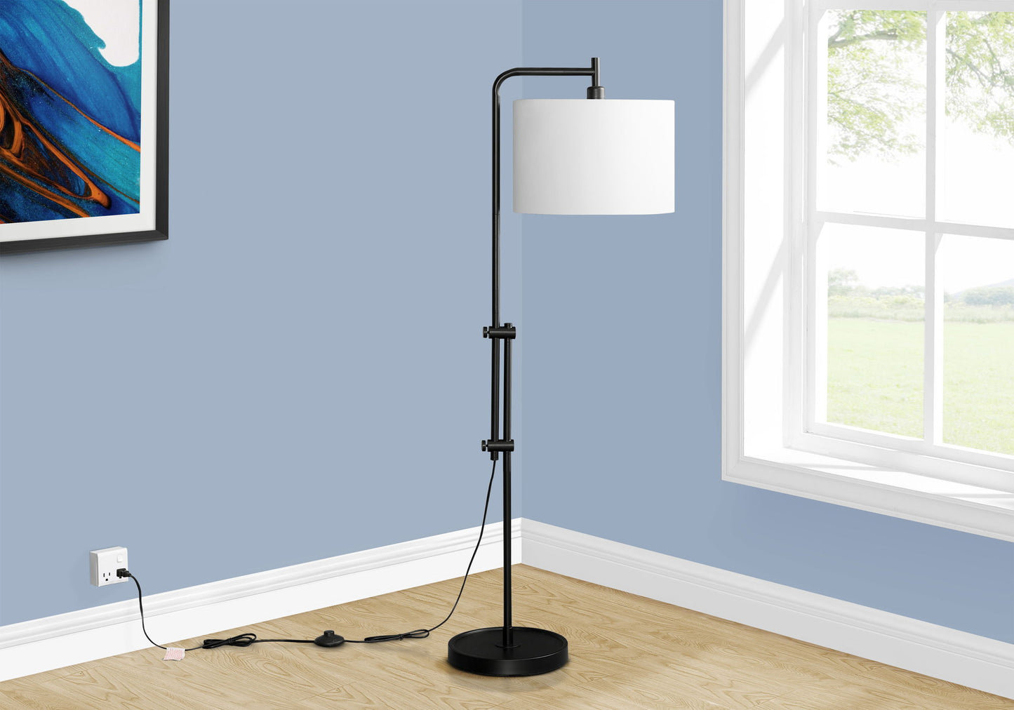 Lighting, Metal Floor Lamp