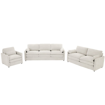 Cozy Sofa Set Oversized Comfy Cloud Sofa With Double Cushion