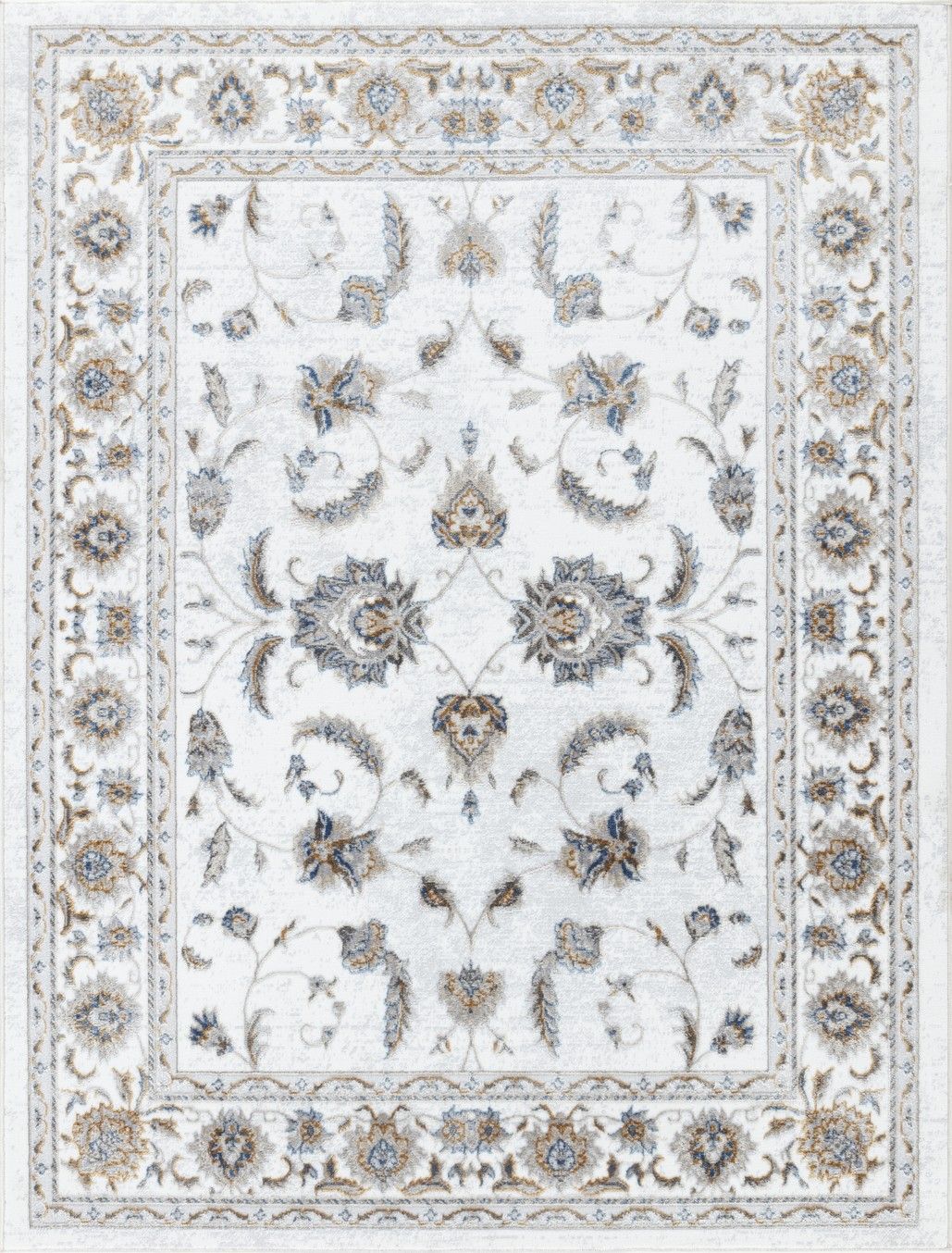 Legacy - 5'3" X 7' Area Rug - White