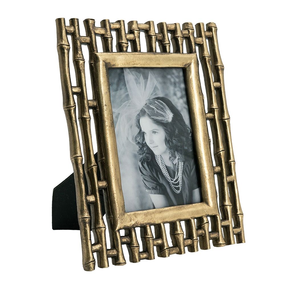 Photo Resin Frame, Opening (Set of 2) - Gold