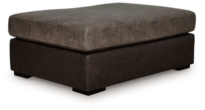 Castille Way - Oversized Accent Ottoman - Fossil