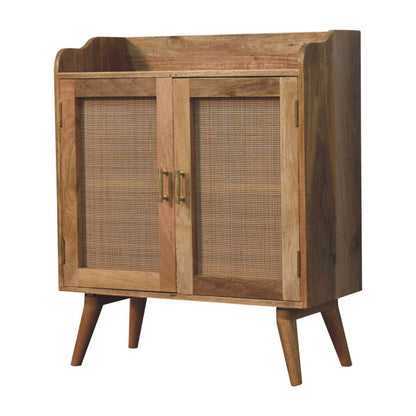 Larissa - T Bar Raised Cabinet - Brown